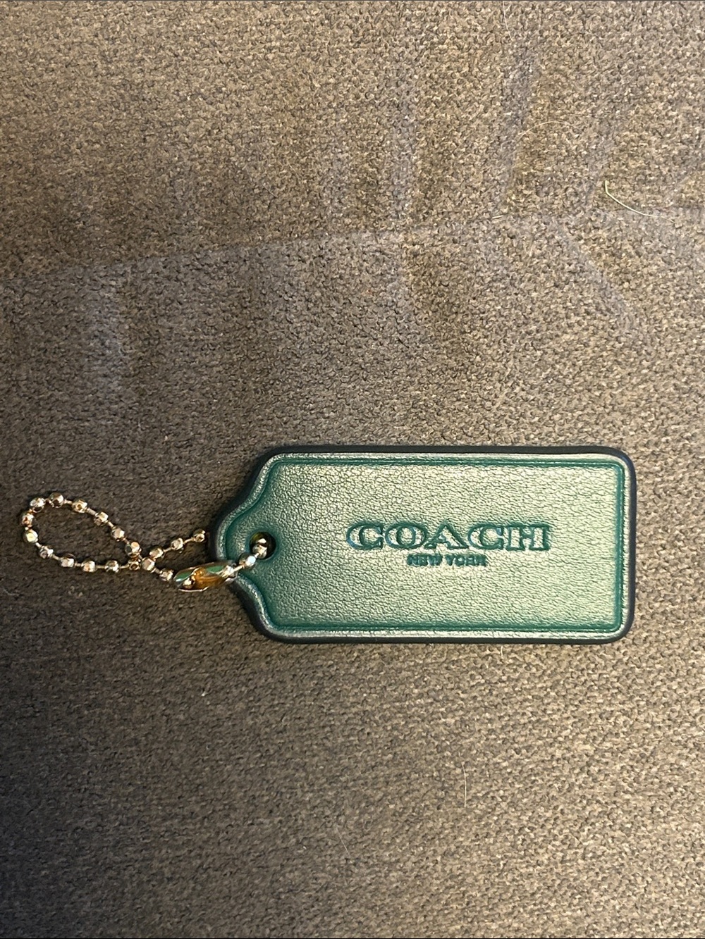 Coach Hangtag